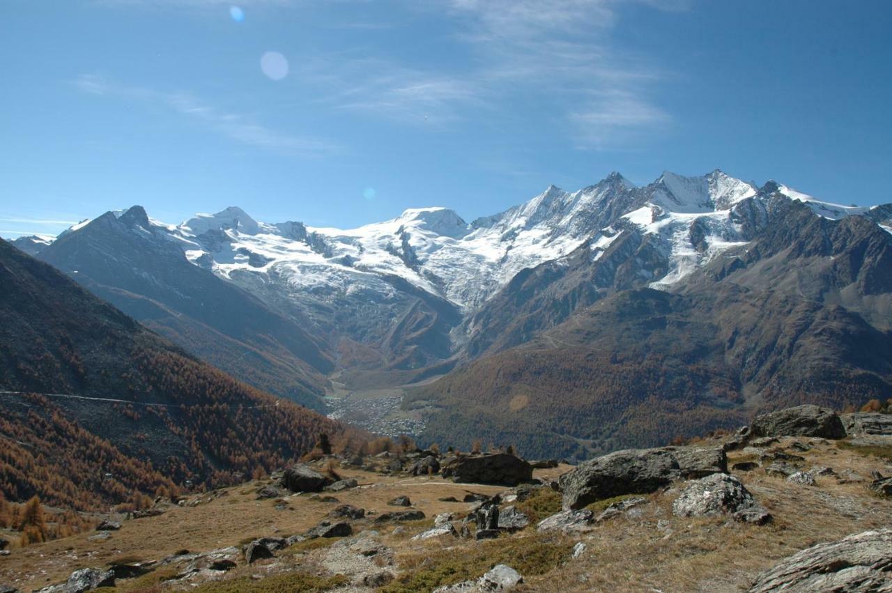 Haus Wiedersehen, Weissmies Appartement Saas-Grund Buitenkant foto