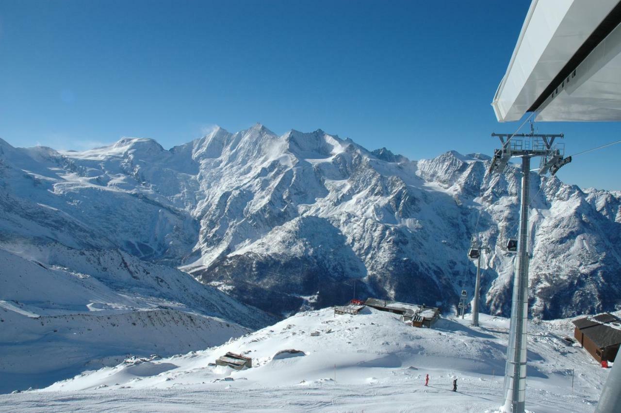 Haus Wiedersehen, Weissmies Appartement Saas-Grund Buitenkant foto